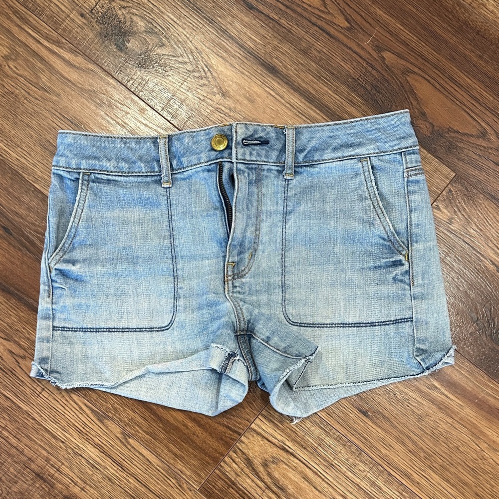 American Eagle Outfitters Light Blue Jean Shorts